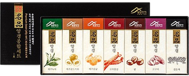 밀양한천 명품 양갱 선물세트 1호, 7개, 45g