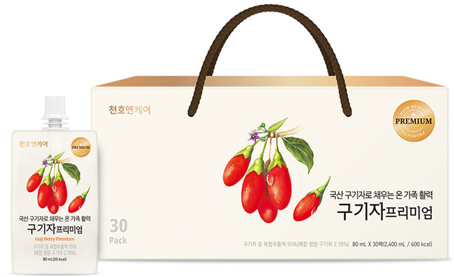 천호엔케어 구기자 프리미엄 건강즙, 2.4L, 1개