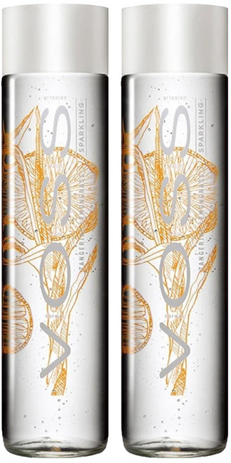 VOSS 芙絲 風味氣泡水 柑橘檸檬草, 375ml, 2瓶