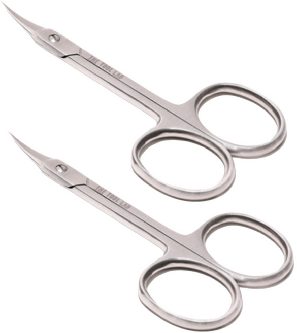 더툴랩 아이브로우 가위, 2개, 실버