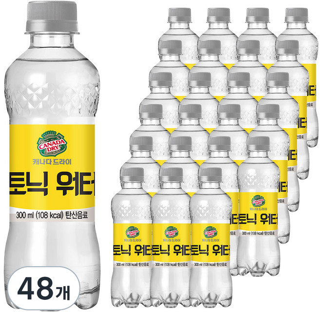 캐나다드라이 토닉워터, 300ml, 48개