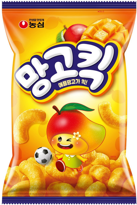 농심 망고킥, 100g, 1개