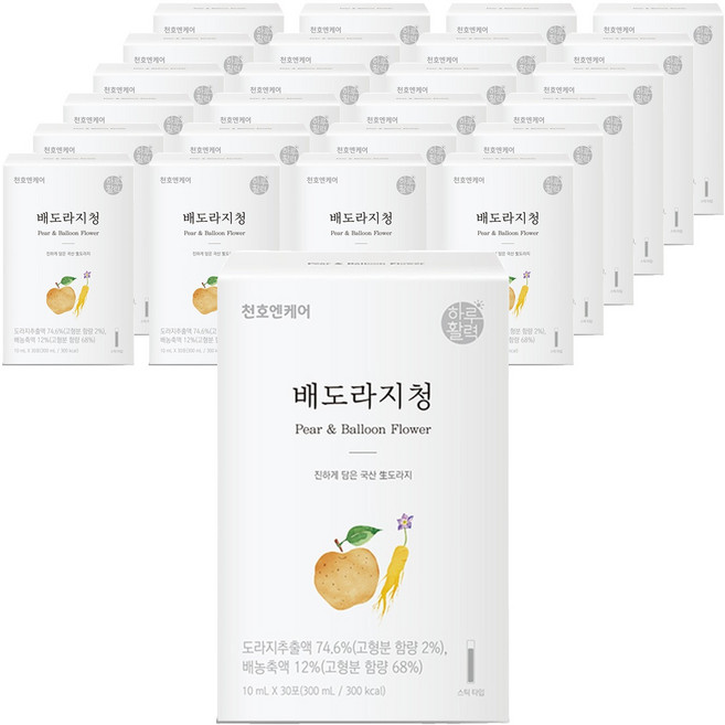 하루활력 배도라지청, 10ml, 750개