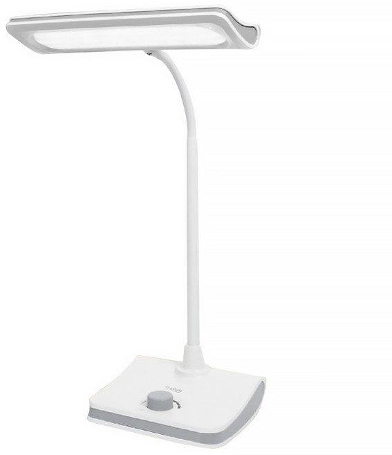 Kinyo NaKay 充插兩用LED檯燈, 白色