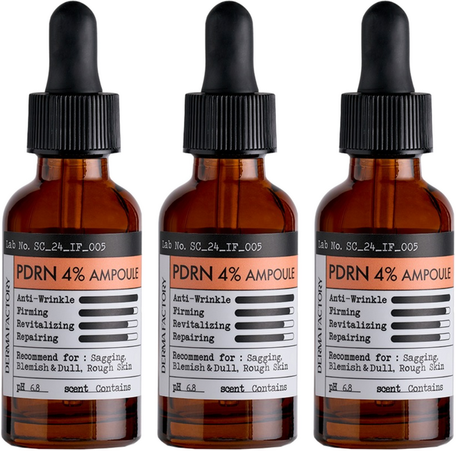 더마팩토리 PDRN 4% 앰플, 3개, 30ml