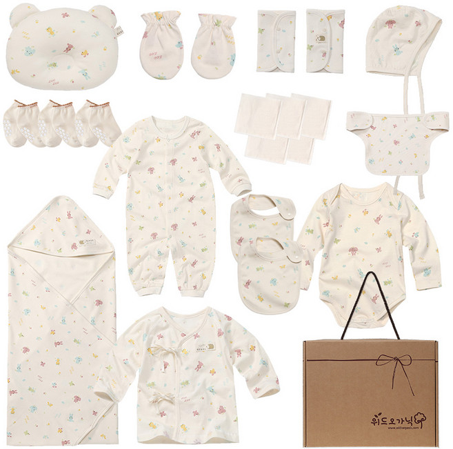 위드오가닉 출산선물 20종세트