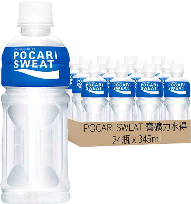 POCARI SWEAT 寶礦力水得, 345ml, 24瓶