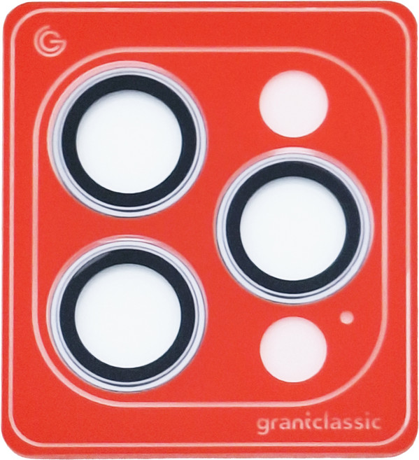 grantclassic G極鏡鏡頭保護貼 鈦原色 3顆, 1組