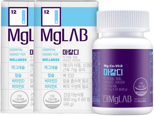 마그랩 마칼디, 2개, 60정 - 쿠팡