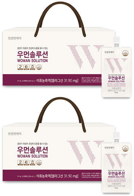 천호엔케어 우먼솔루션, 2.25L, 2개