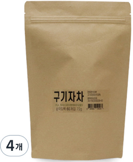 아이앤티 구기자차 삼각티백, 1.2g, 60개입, 4개