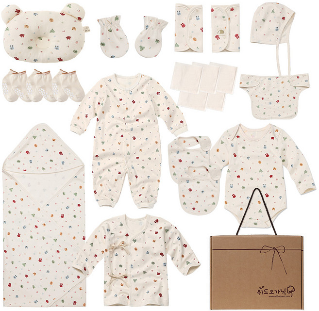 위드오가닉 출산선물 20종세트