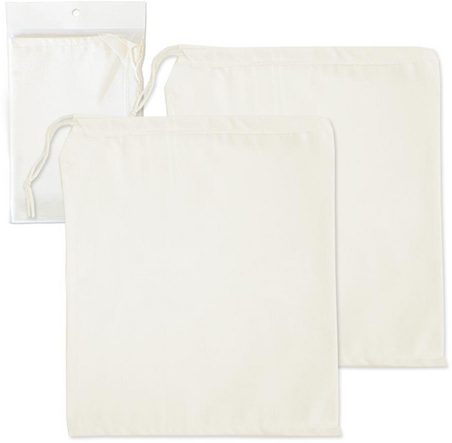 순면 주머니, 2개