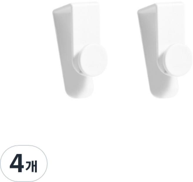 히키스 클립 도어후크, 4개