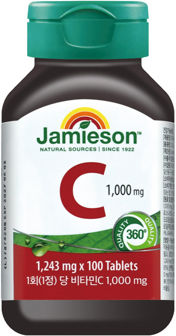 자미에슨 비타민C 1000, 100정, 1개