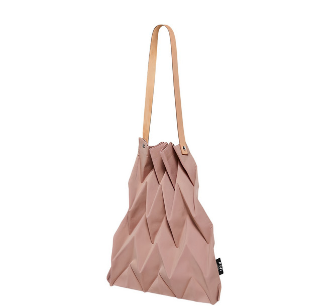 PAVI studio 褶皺肩背包 深裸色, 深祼色