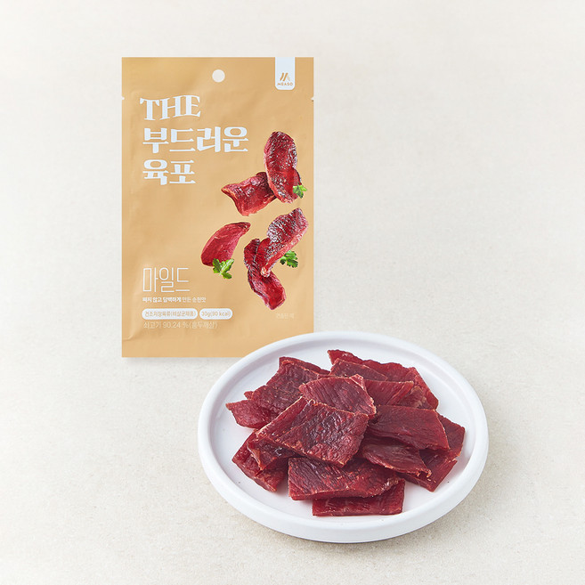 육포공방 THE 부드러운 육포 마일드, 30g, 1개