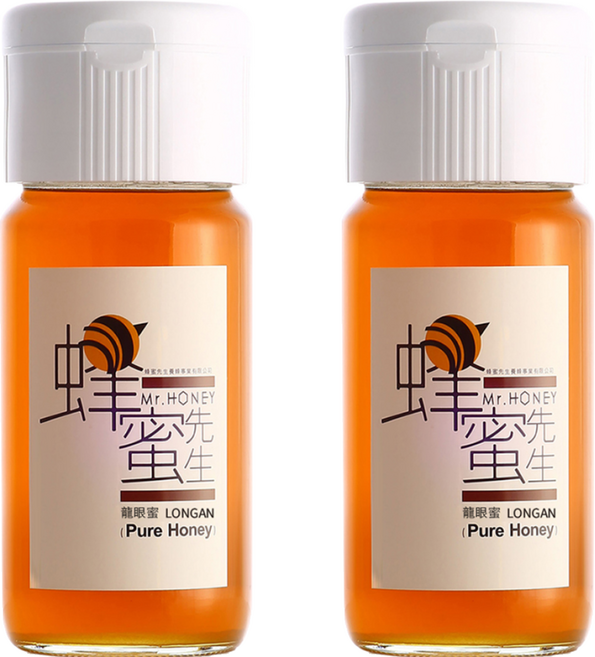 Mr.HONEY 蜂蜜先生 龍眼花蜂蜜 純蜂蜜, 700g, 2瓶