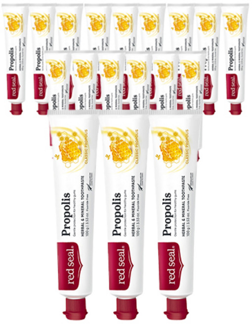 레드씰 프로폴리스 치약, 100g, 18개