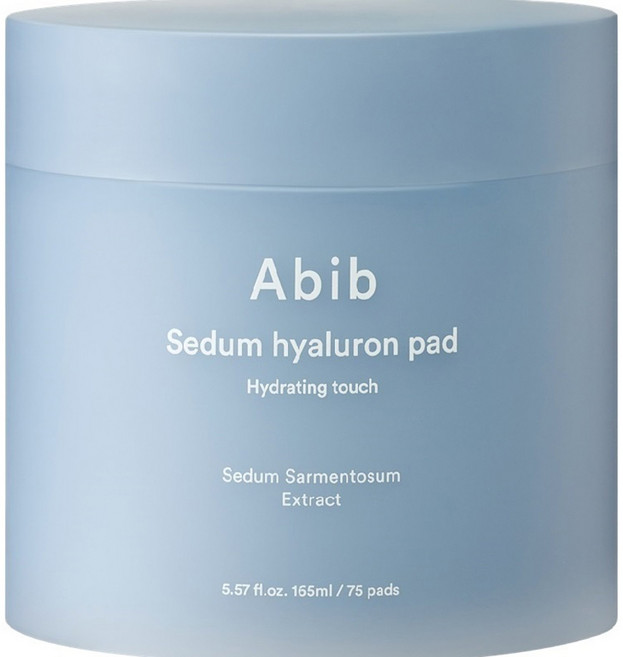 Abib 阿彼芙 台灣公司貨 玻尿酸精華保濕棉片 165ml, 75片, 1罐