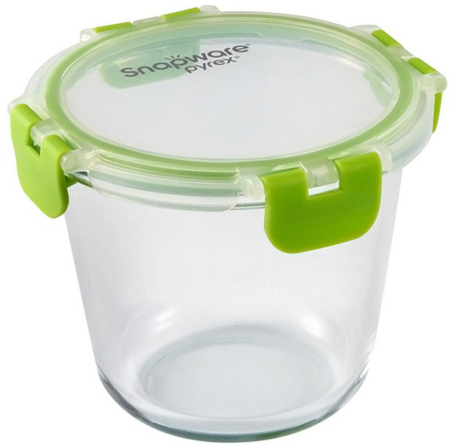 Corelle Brands 康寧餐具 Snapware Eco Clean 可拆扣玻璃保鮮罐, 容器 + 蓋子, 1個
