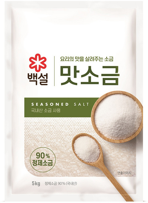 백설 맛소금, 5kg, 1개