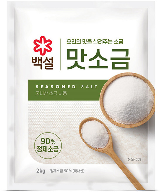 백설 맛소금, 2kg, 1개