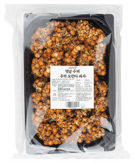 하양댁 옛날 수제 주먹 오란다 과자, 1개, 320g