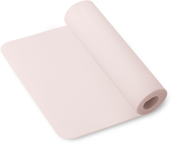 앳플리 올라운드 TPE 트레이닝 매트, 크림 코랄, 1개