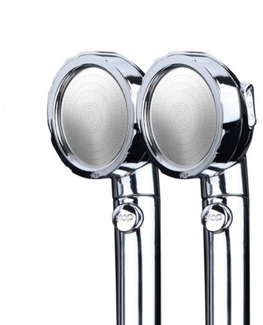 더스파 울트라 S3 온오프 샤워기헤드, 2세트, 실버