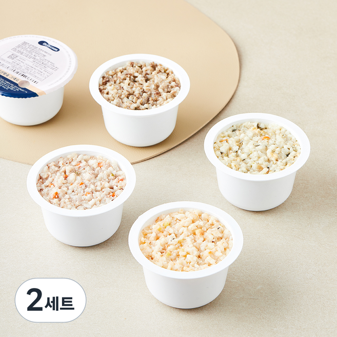 베베쿡 완료기 영양꿀꺽 반짝대장 한우 호두밤 진밥 180g + 순두부 잣 들깨 진밥 180g + 호두 삼색닭 진밥 180g + 연어 고구마 치즈 진밥 180g A세트, 2세트