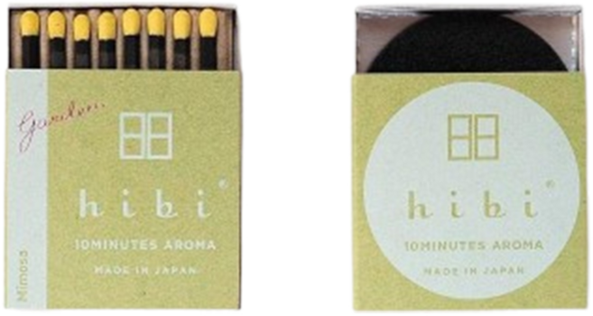 hibi 花園系列 香氛火柴 含羞草 8入組