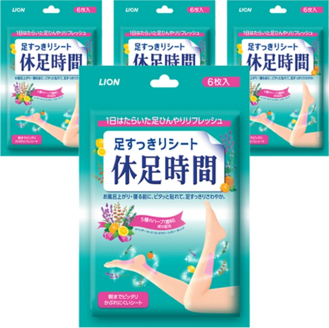 휴족시간 쿨링시트, 6개입, 4개 - 쿠팡