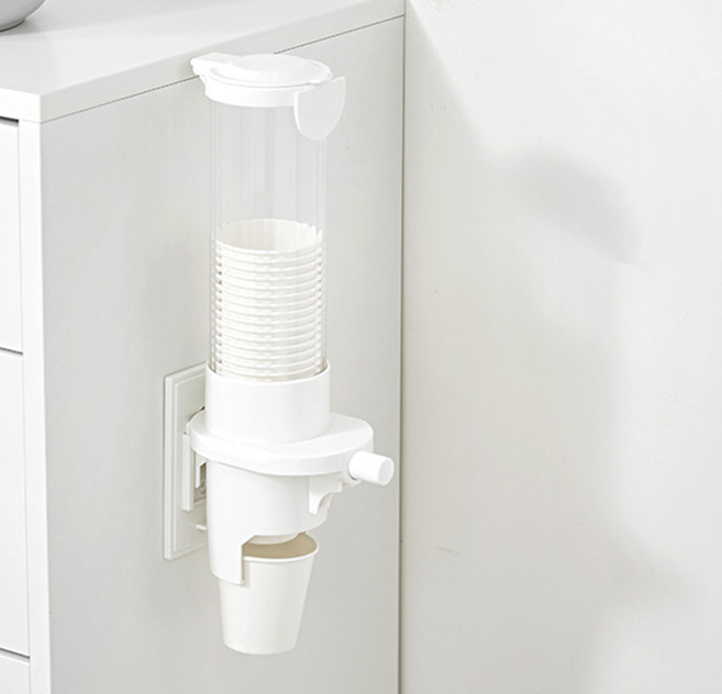 코멧 종이컵 디스펜서, 화이트, 1개