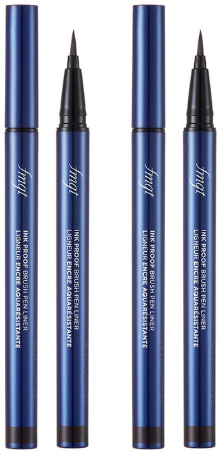 fmgt 잉크프루프 브러쉬 펜 라이너 0.6g, 02 브라운프루프, 2개