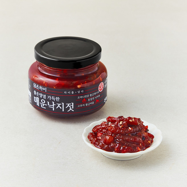 담은차이 좋은 양념 가득한 매운 낙지젓, 250g, 1개