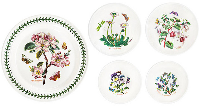 포트메리온 보타닉가든 스타터 2인 세트 5p, 세트E, 대접시 + 공기 2p + 대접 2p, 1세트