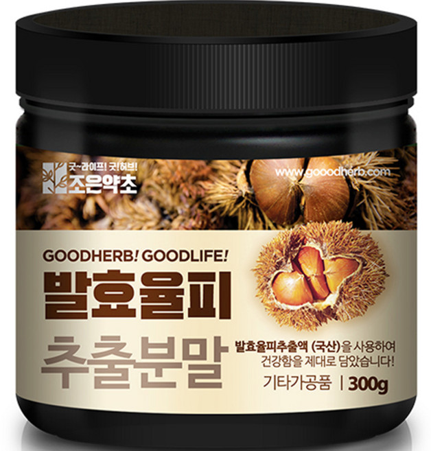 조은약초 발효율피 추출분말, 1개, 300g