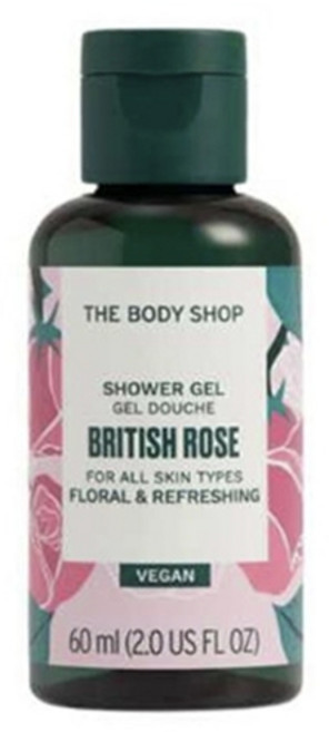 더바디샵 브리티쉬 로즈 샤워젤, 1개, 60ml