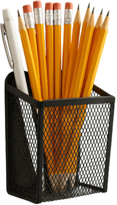 코코로이 마그네틱 철제 연필꽂이, 블랙, 1개