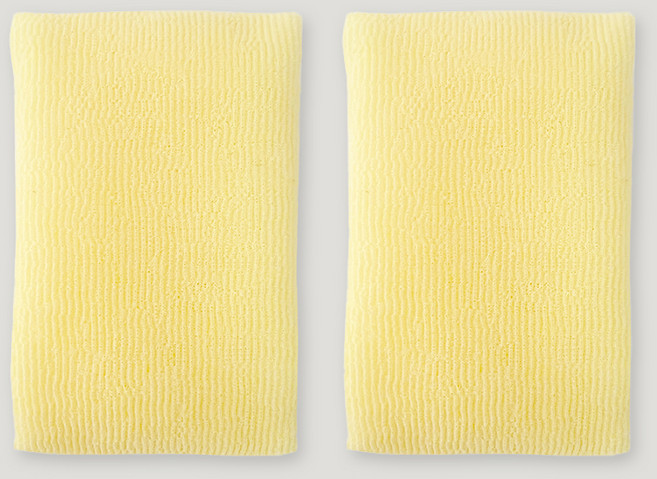 소소모소 샤워타월, 사각사각, 2개입, 1개