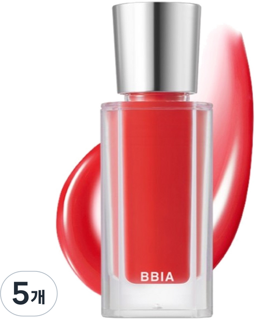 삐아 오버 글레이즈 4.5g, 12 사과당, 5개