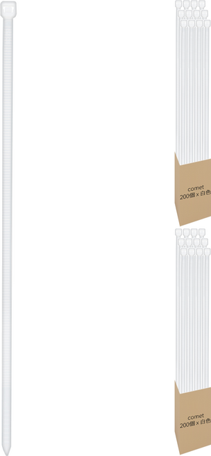 comet Home 束帶, 400個, 白色