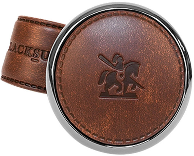 오토반 블랙슈트 가죽 파워핸들, DarkBROWN