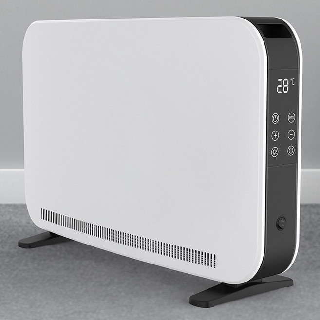 홈플래닛 슬림 앤 디지털 LED 디스플레이 컨벡션 히터, 화이트, HD973E