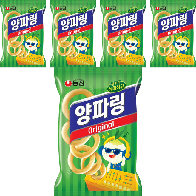 양파링 오리지널, 130g, 5개