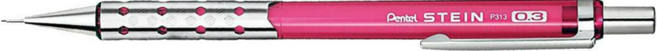 Pentel 飛龍文具 Ain 自動鉛筆 XP313-CP P313 粉紅, 4mm, 1支