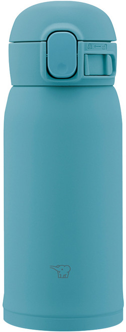 ZOJIRUSHI 象印 不銹鋼真空保溫杯 SM-WS36, 湖水綠, 360ml, 1個
