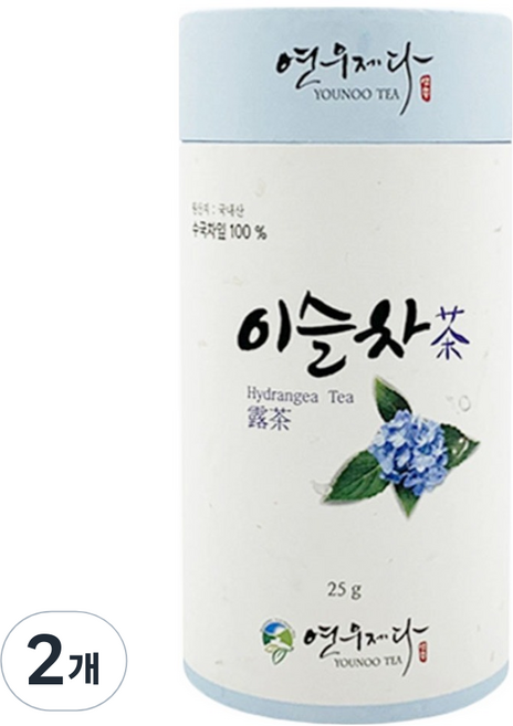 연우제다 이슬차, 25g, 1개입, 2개