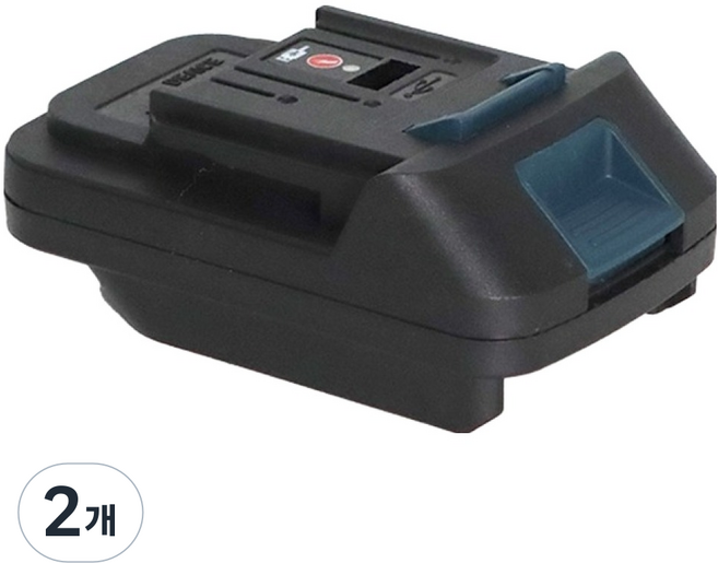이에스 BA218MB 마끼다 18V 베어툴 보쉬 18V 배터리 호환용 배터리 어답터, 2개